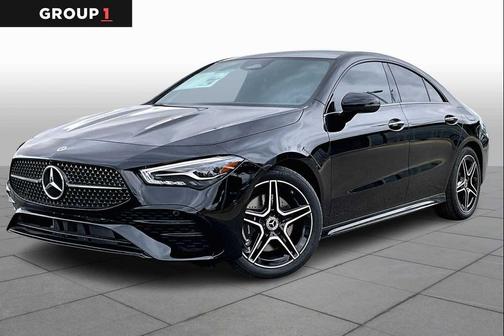 Black 2026 Mercedes-Benz CLA 250 Base