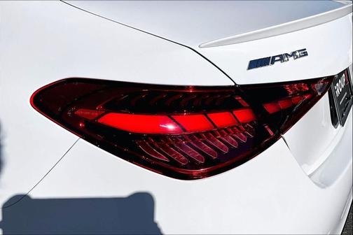 White 2026 Mercedes-Benz AMG C 43 4MATIC