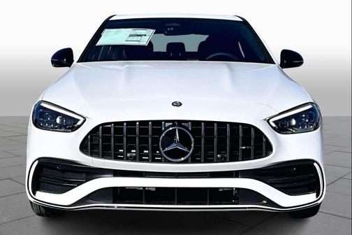 White 2026 Mercedes-Benz AMG C 43 4MATIC