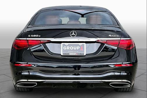 Black 2024 Mercedes-Benz S-Class S 580e 4MATIC