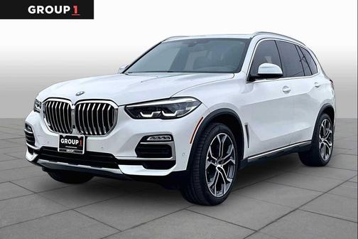Mineral White Metallic 2020 BMW X5 xDrive40i