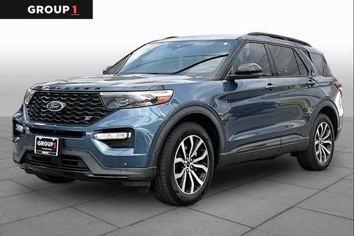 Blue Metallic 2020 Ford Explorer ST