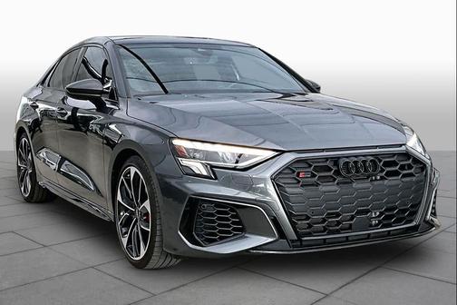 Daytona Gray Pearl Effect 2024 Audi S3 Premium Plus TFSI quattro S tronic