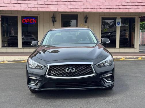 Black Obsidian 2019 INFINITI Q50 3.0t LUXE