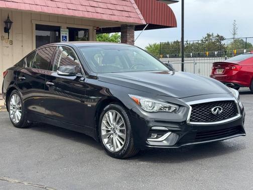 Black Obsidian 2019 INFINITI Q50 3.0t LUXE