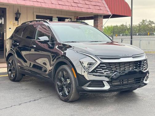 Ebony Black 2025 Kia Sportage X-Line