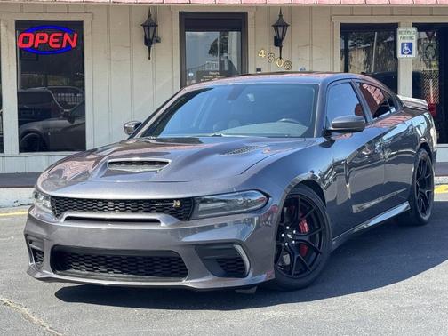 Gray 2019 Dodge Charger Scat Pack