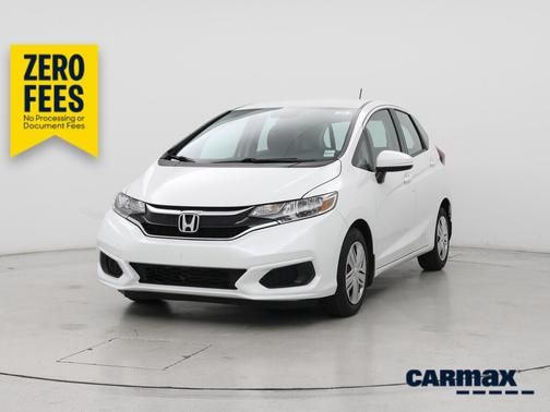 White 2019 Honda Fit LX