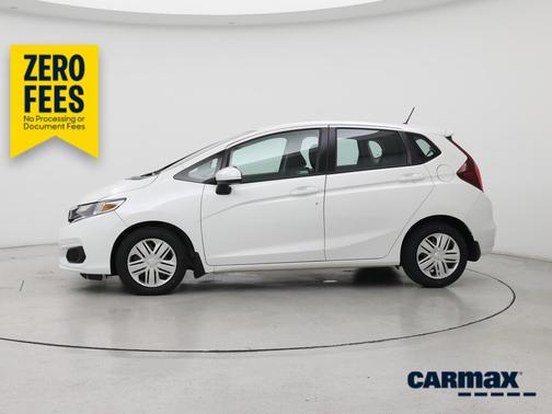 White 2019 Honda Fit LX