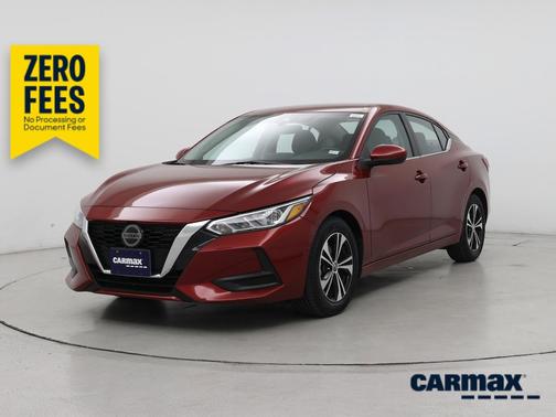 Red 2023 Nissan Sentra SV