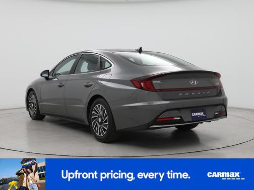 Gray 2021 Hyundai SONATA Hybrid Limited