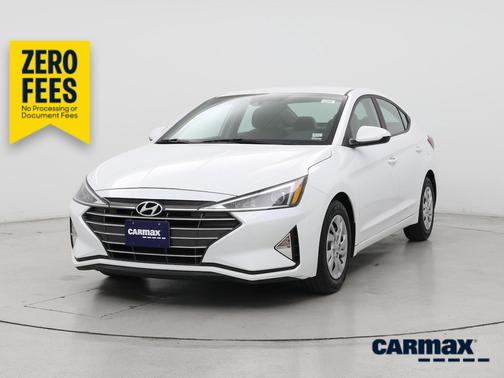 White 2020 Hyundai ELANTRA SE
