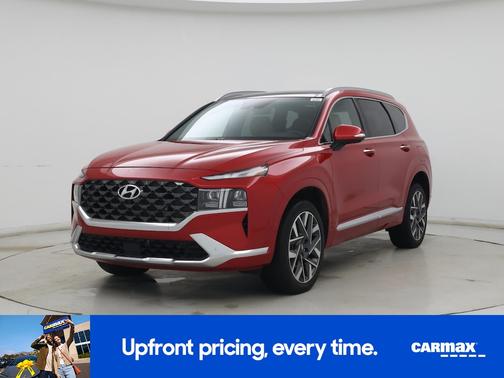 Red 2023 Hyundai SANTA FE Calligraphy