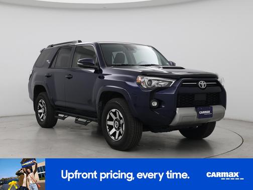 Blue 2021 Toyota 4Runner TRD Off Road Premium