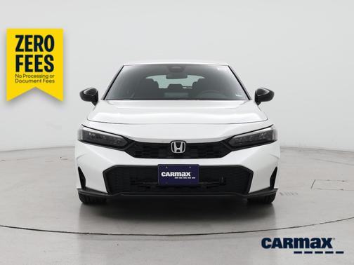 White 2025 Honda Civic Sport