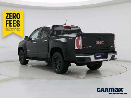 Black 2016 GMC Canyon SLT