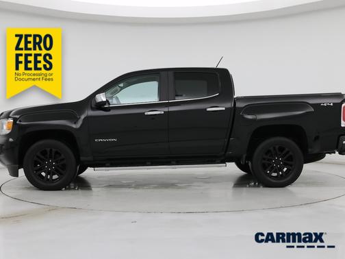 Black 2016 GMC Canyon SLT