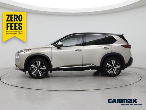 Gold 2023 Nissan Rogue Platinum