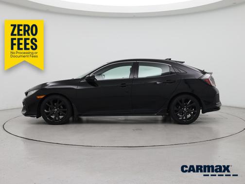 Black 2018 Honda Civic Sport