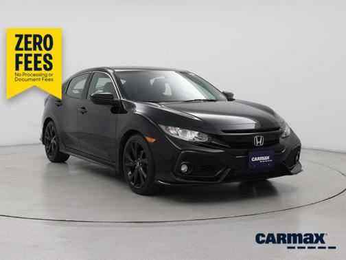 Black 2018 Honda Civic Sport