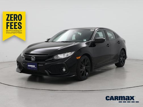 Black 2018 Honda Civic Sport