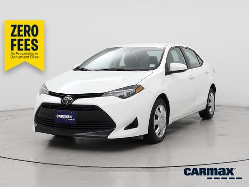 White 2018 Toyota Corolla LE