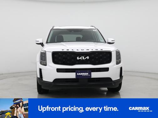 White 2022 Kia Telluride EX