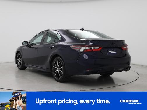 Blue 2022 Toyota Camry SE