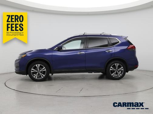 Blue 2019 Nissan Rogue SV