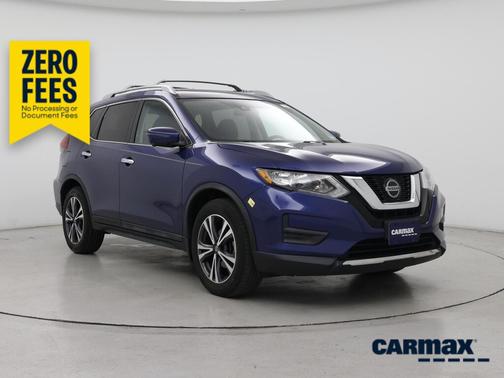 Blue 2019 Nissan Rogue SV
