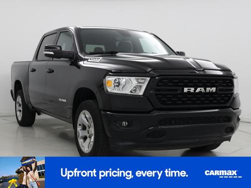 Black 2022 RAM 1500 Bighorn
