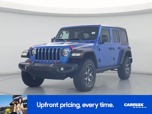 Blue 2022 Jeep Wrangler Unlimited Rubicon