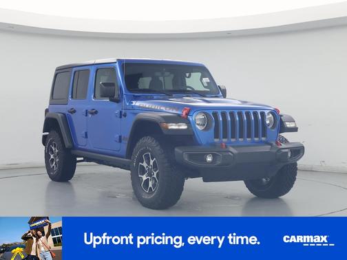 Blue 2022 Jeep Wrangler Unlimited Rubicon