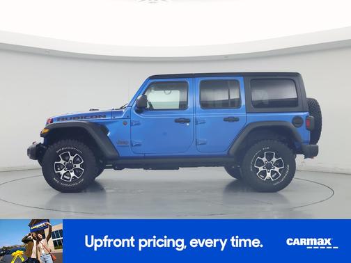 Blue 2022 Jeep Wrangler Unlimited Rubicon