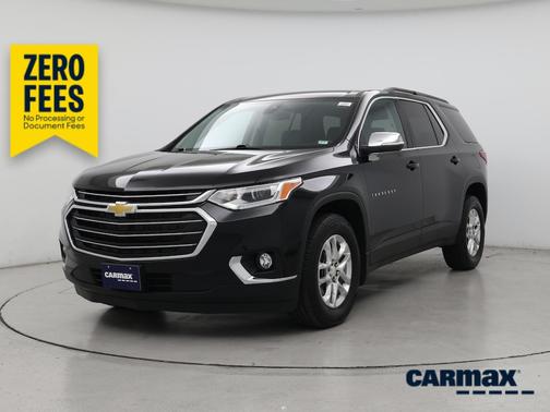 Black 2021 Chevrolet Traverse LT Leather