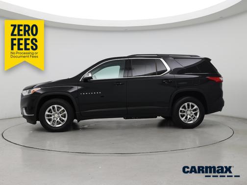 Black 2021 Chevrolet Traverse LT Leather