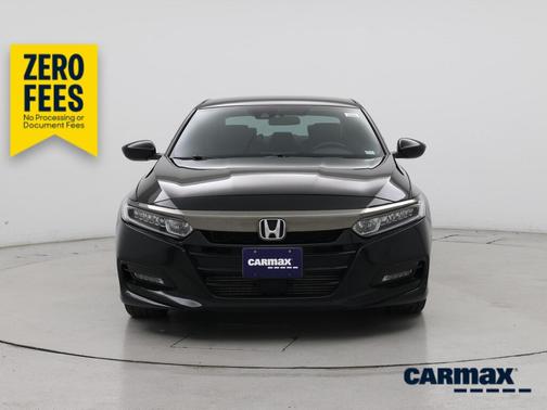Black 2018 Honda Accord Sport