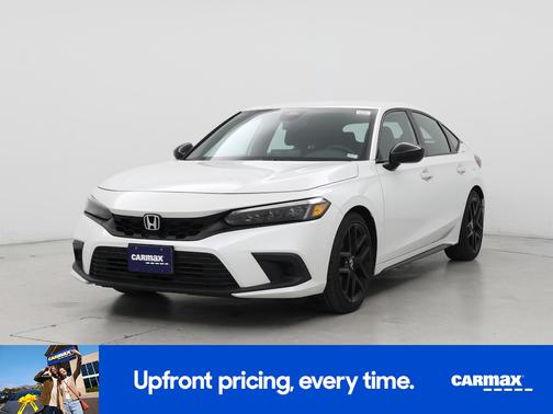 White 2022 Honda Civic Sport