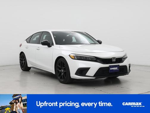 White 2022 Honda Civic Sport