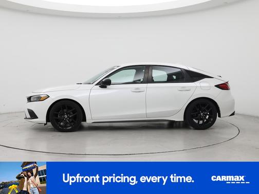 White 2022 Honda Civic Sport
