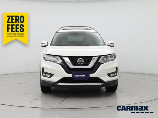 White 2018 Nissan Rogue SL