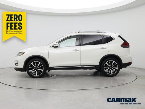 White 2018 Nissan Rogue SL