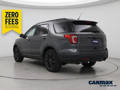 Gray 2018 Ford Explorer XLT