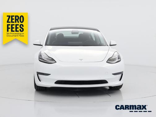 White 2021 Tesla Model 3 Standard Range Plus