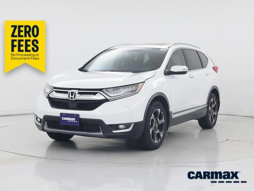 White 2019 Honda CR-V Touring