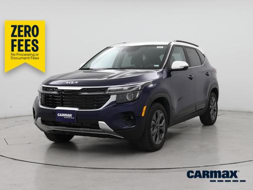 Blue 2024 Kia Seltos S
