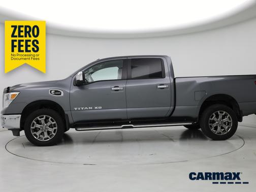 Gray 2018 Nissan Titan XD Platinum Reserve