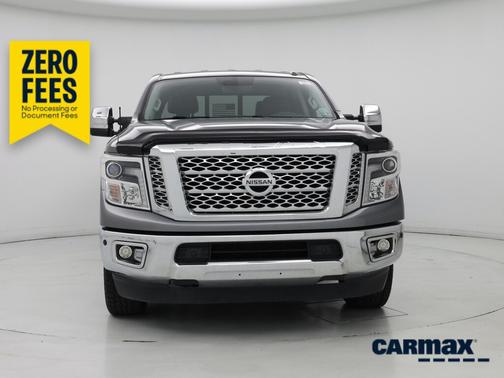Gray 2018 Nissan Titan XD Platinum Reserve
