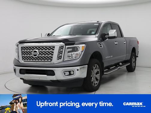 Gray 2018 Nissan Titan XD Platinum Reserve