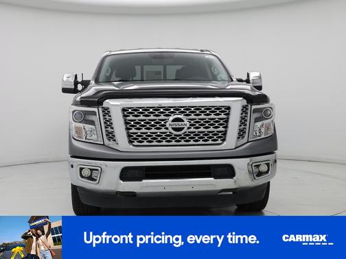 Gray 2018 Nissan Titan XD Platinum Reserve